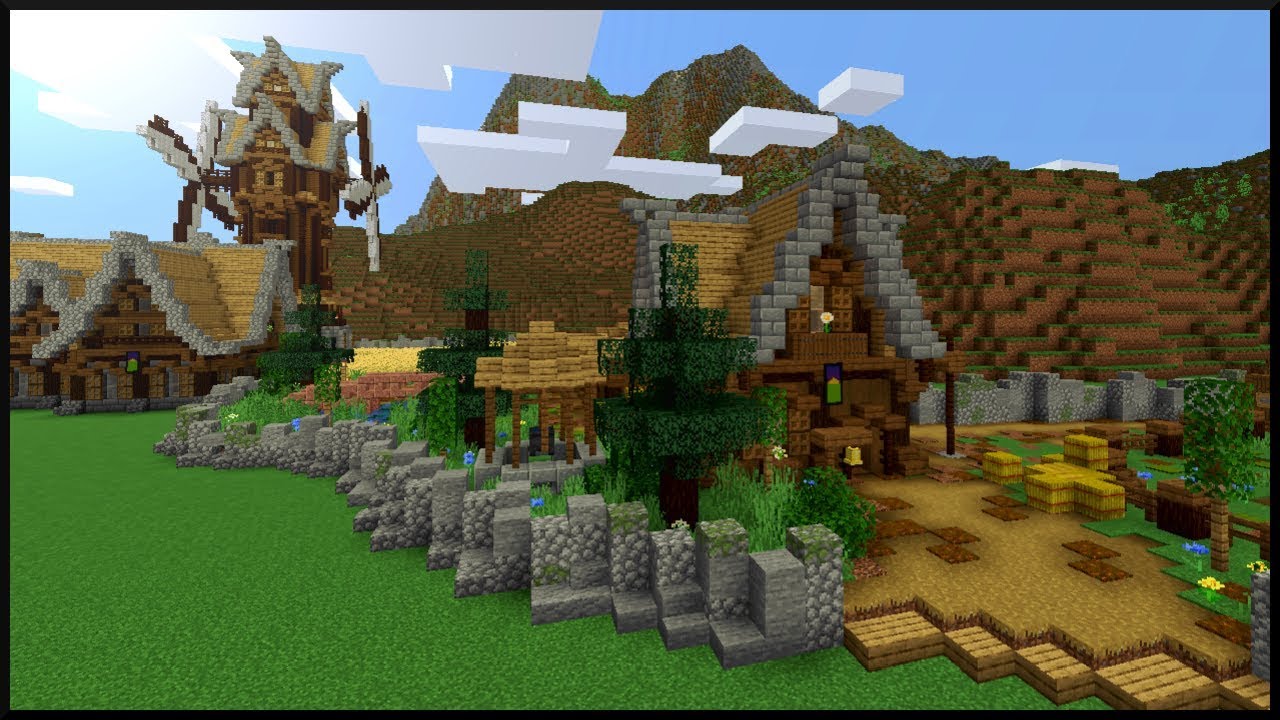 Minecraft 1.14 Custom Map Showcase: Nordic Style, Work in Progress ...