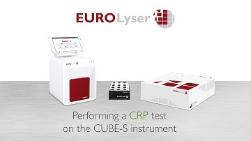 Performing a CRP test from whole blood on the Eurolyser CUBE-S