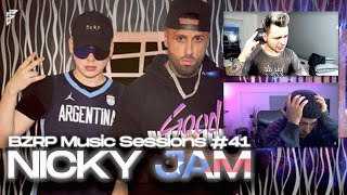 REACCIÓN | Nicky Jam || BZRP Music Sessions #41