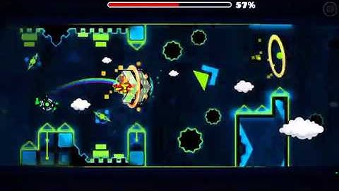 Geometry Dash [2.0]: Flock by UserMatt18 & Underings (6*, 3 coins)