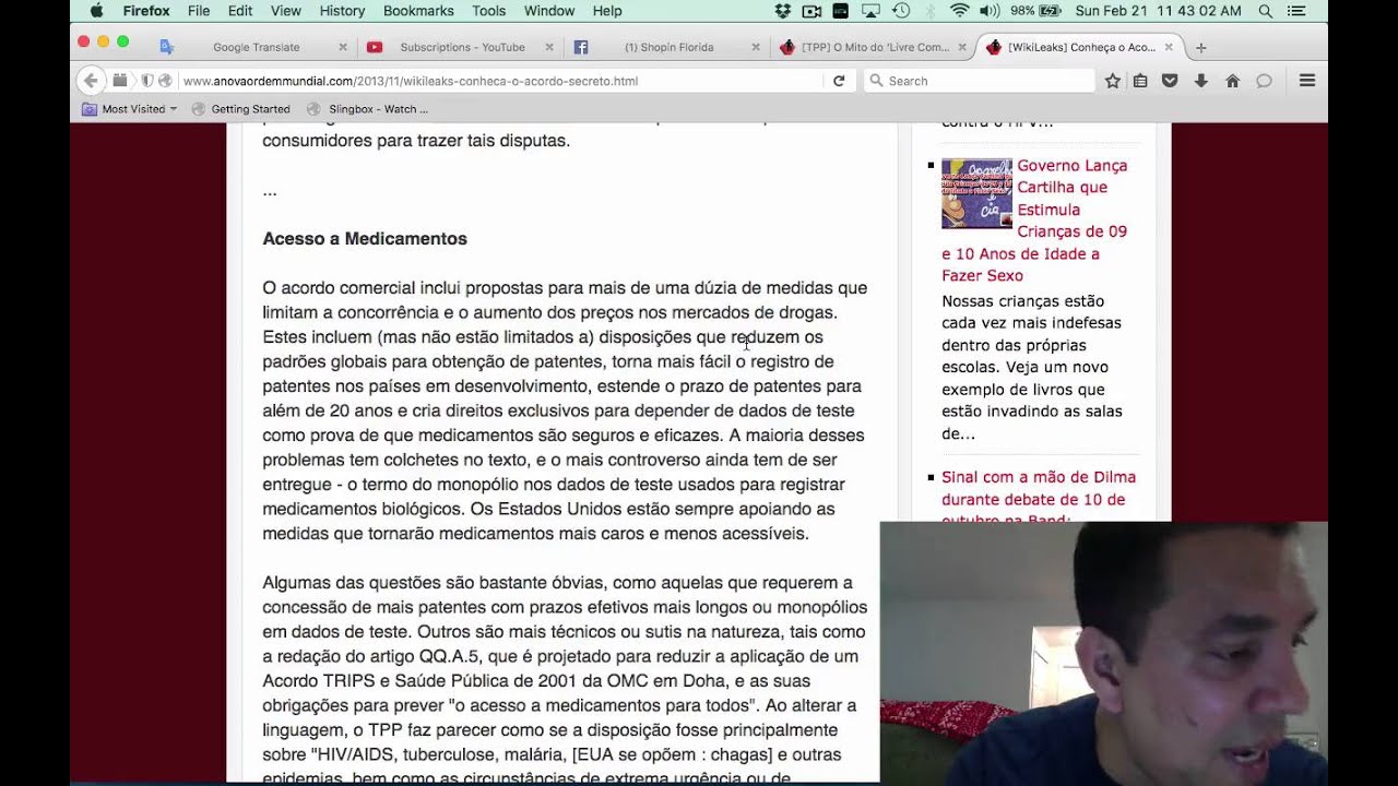 globalismo e globalização O Acordo TPP Programa A Verdade para o Tempo do Fim