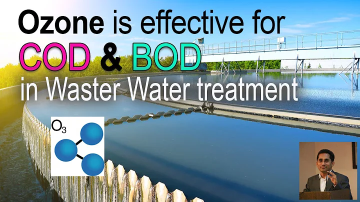 Ozone water purifier for cod bod reduction in waste water treatment