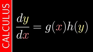 Separable ODEs / Calculus / Interactive Video