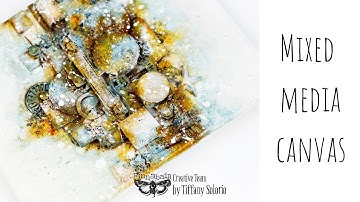 Mixed media canvas | Tiffany Solorio