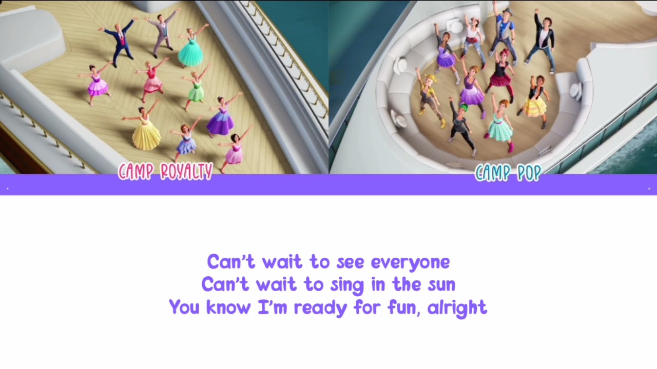 Gotta Get To Camp  From Barbie in RockN and Royals  Lyric Video