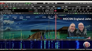 Having a look on the bands using sunsdr pro.