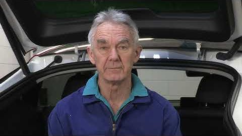 Aligning the tailgate/liftgate on a Tesla model Y