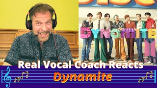 RETRO OR RETRY? | Real Vocal Coach Reacts to *Dynamite* | BTS Dynamite Reaction
