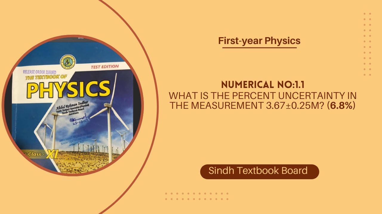 First year Physics Numerical Chapter01 1 1 What Is The Percent first-year-physics-numerical-chapter01-1-1-what-is-the-percent