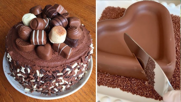 Delicious CARAMEL Chocolate Cake Hacks | Fancy Cake Decorating ...