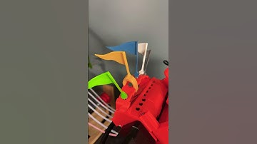 Magnetic Prusa MMU Color Flags and Rainbow Arch