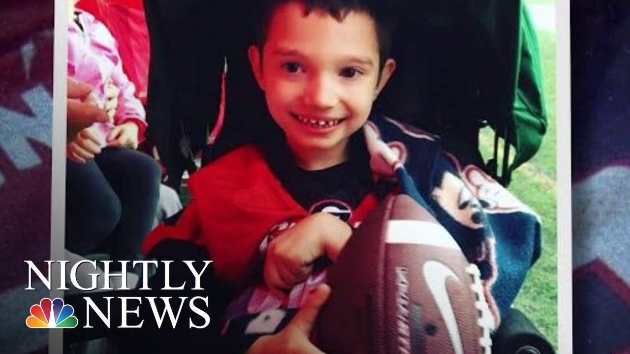 See The Heartwarming Touchdown From Football Team’s Honorary Captain | NBC Nightly News