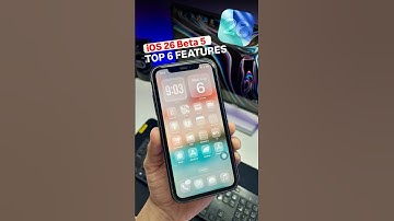 iOS 26 Beta 5 Top 6 Features #shorts #shortvideo #ios26 #ios26features