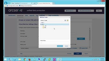 Arcserve UDP v6 Technical Demonstration Instant Virtual Machine