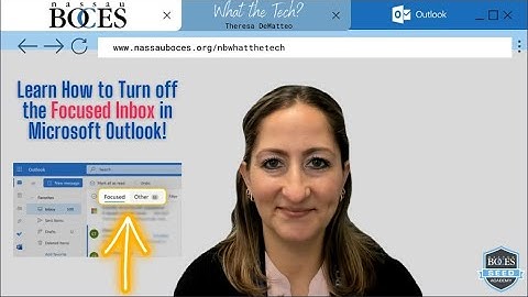 👩🏼‍💻 Learn How to Turn off the Focused Inbox in Microsoft Outlook! 📧