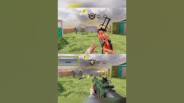 Thumper vs Underbarrel Launcher  | Launcher Vs Underbarrel Launcher Attachment #codm #shorts