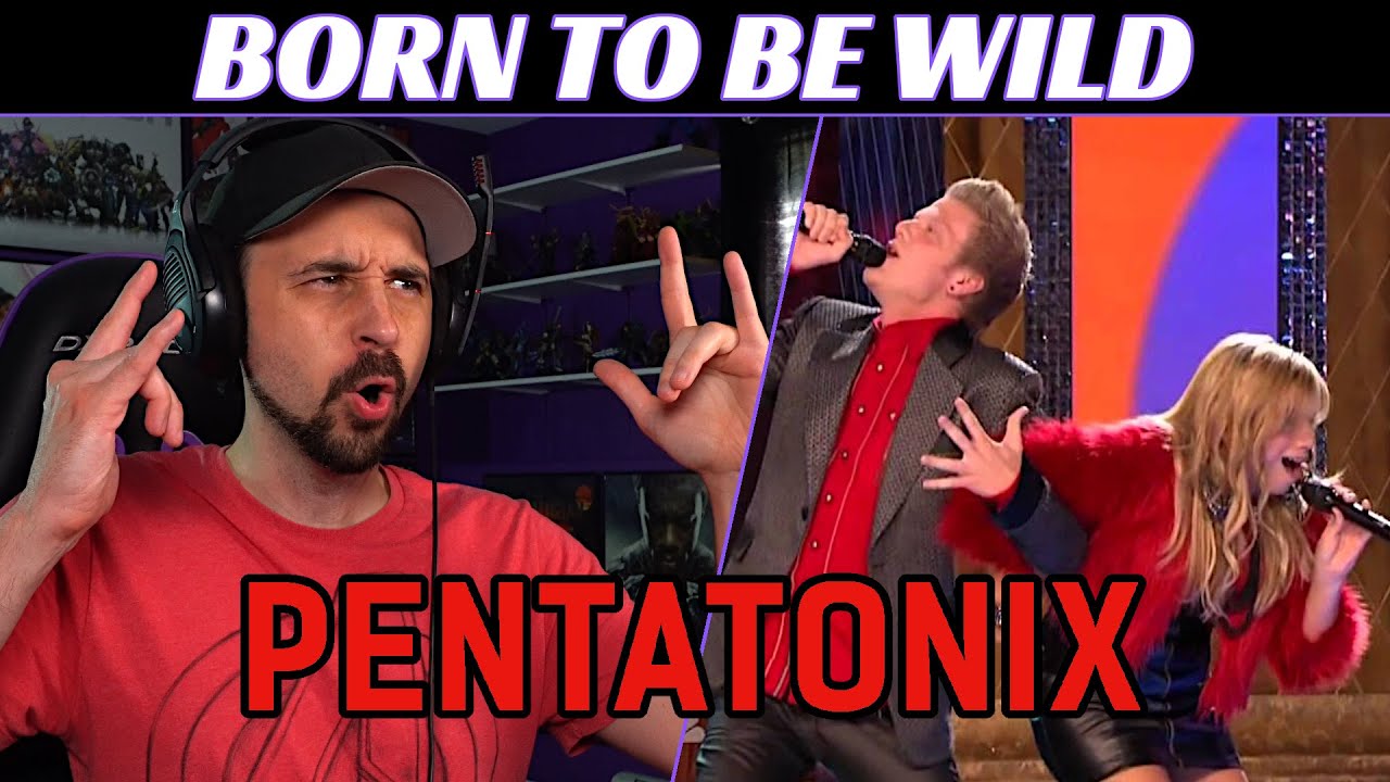 PENTATONIX REACTION - Born to be Wild - Sing Off - 7th Performance
