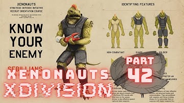 Xenonauts X-division mod p42. Capturing the Sebillians Corvette , a night mission🦎🛸🌑