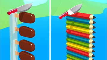 Slice It All Game! Satisfying and Relaxing ASMR Slicing Video NEW UPDATE