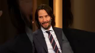 What will Keanu do when someone cuts him in line? #shorts #keanureeves #drewbarrymore #interview