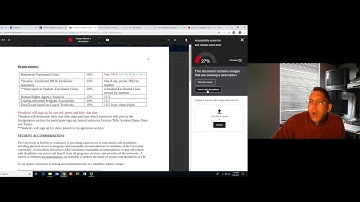 ALLY tool walk through in Blackboard