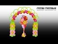 Balloon Flower Arch, Birthday, Decoration, Ballon Blume, Blumenbogen, Ballonbogen, Dekoration