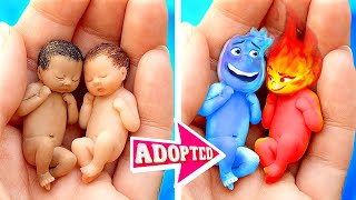 Real Life Elemental Adoption! Ember &amp; Wade Became Orphans by Crafty Panda Go!