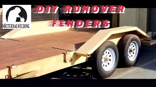 DIY RUNOVER TRAILER FENDERS