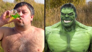 Bollywood Hulk VS real life Hulk transformation fan made