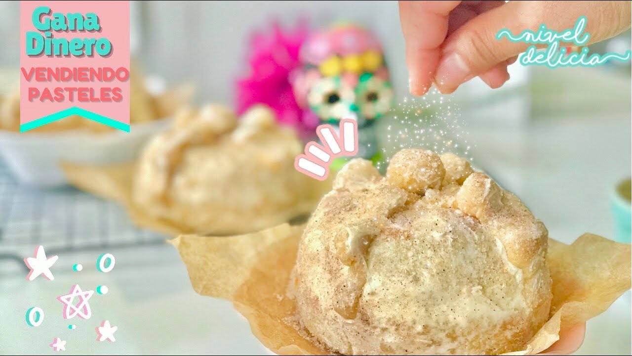??? Traditional DEAD BREAD CAKE ??? Day of the dead mini cake  LUNCHBOX CAKE - YouTube