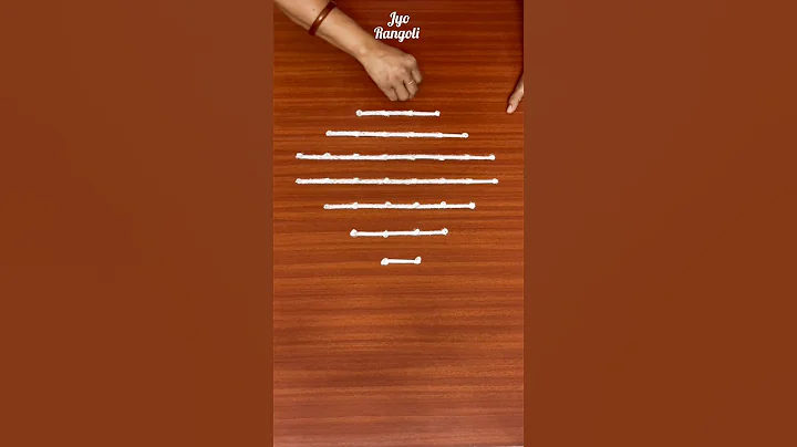 latest Rangoli🌷#8dotsmuggulu #ytshorts#shorts#rangoli #ytrangoli#kolamrangoli#jyorangoli