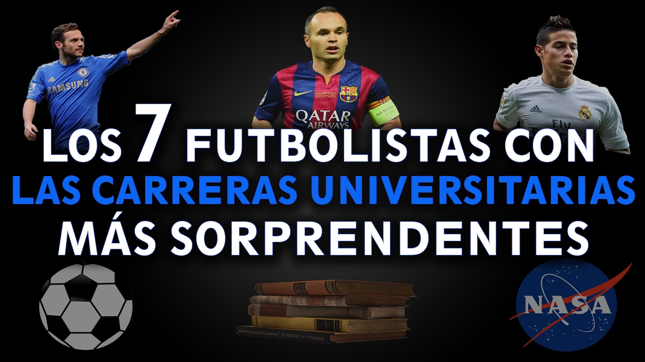 TOP: 7 FUTBOLISTAS CON LAS CARRERAS UNIVERSITARIAS MÁS SORPRENDENTES |  Renacimiento 21 - YouTube
