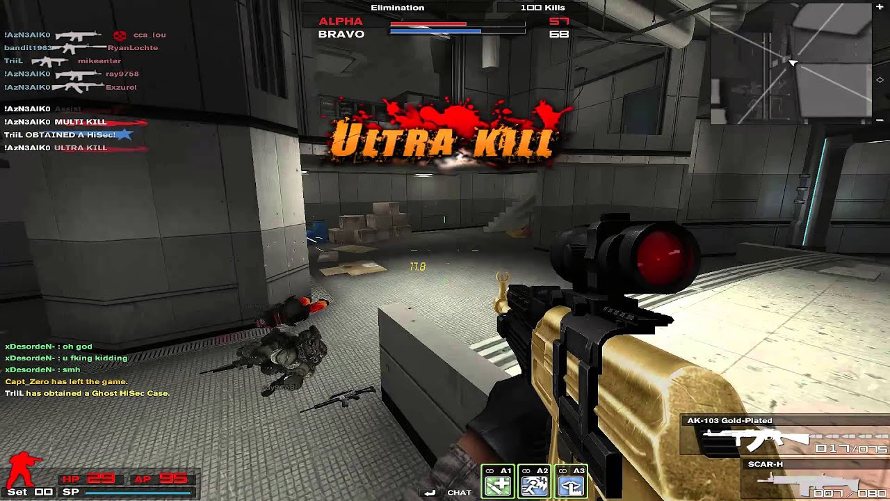 mmofps oyunlar Live Commentary #240: Outgunned [Combat Arms]