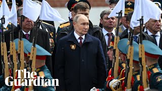 Russia marks Victory Day parade in Moscow's Red Square Resimi