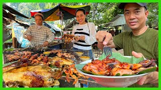 The Special Chicken Grilled In S'ang Phnom, Where Is The Popular Place For Eating Chicken.