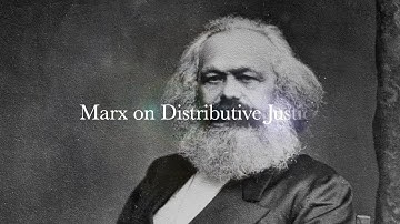 Marx on Distributive Justice