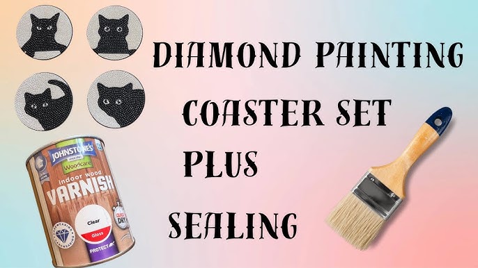 Diamond Painting Sealer With Brushes 5d Diamond Painting Art - Temu