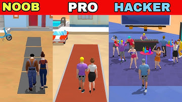 Money Run 3D 🤵👸 Noob vs Pro vs Hacker Gameplay