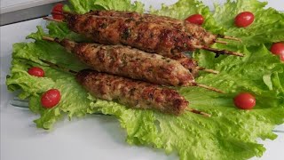 ДОМАШНИЙ ЛЮЛЯ КЕБАБ Как Лекарство  от Пандемии ))) СОЧНЫЙ Мясной Шашлык на Шпажках в Духовке