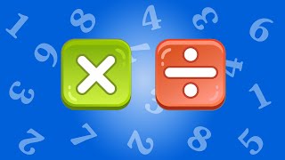 Multiplication and Division Tables. Training [ENG] (6+) - Android / iOS screenshot 1