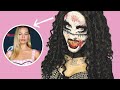 Gothic monster becomes barbie  transformed