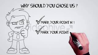 Whiteboard Scribing Free After Effects Template