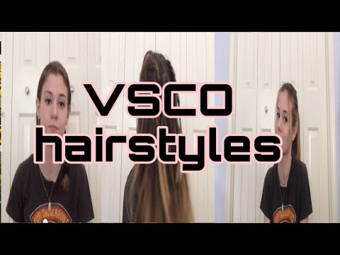 Back to school VSCO hairstyle