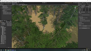 Vista - Procedural Terrain Generator - Tree variants output