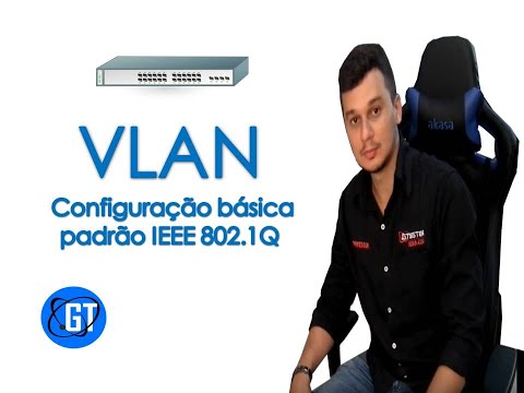VLAN - Configuração básica padrão.