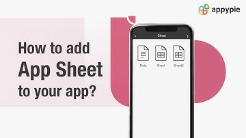 How to add App Sheet feature to your app?