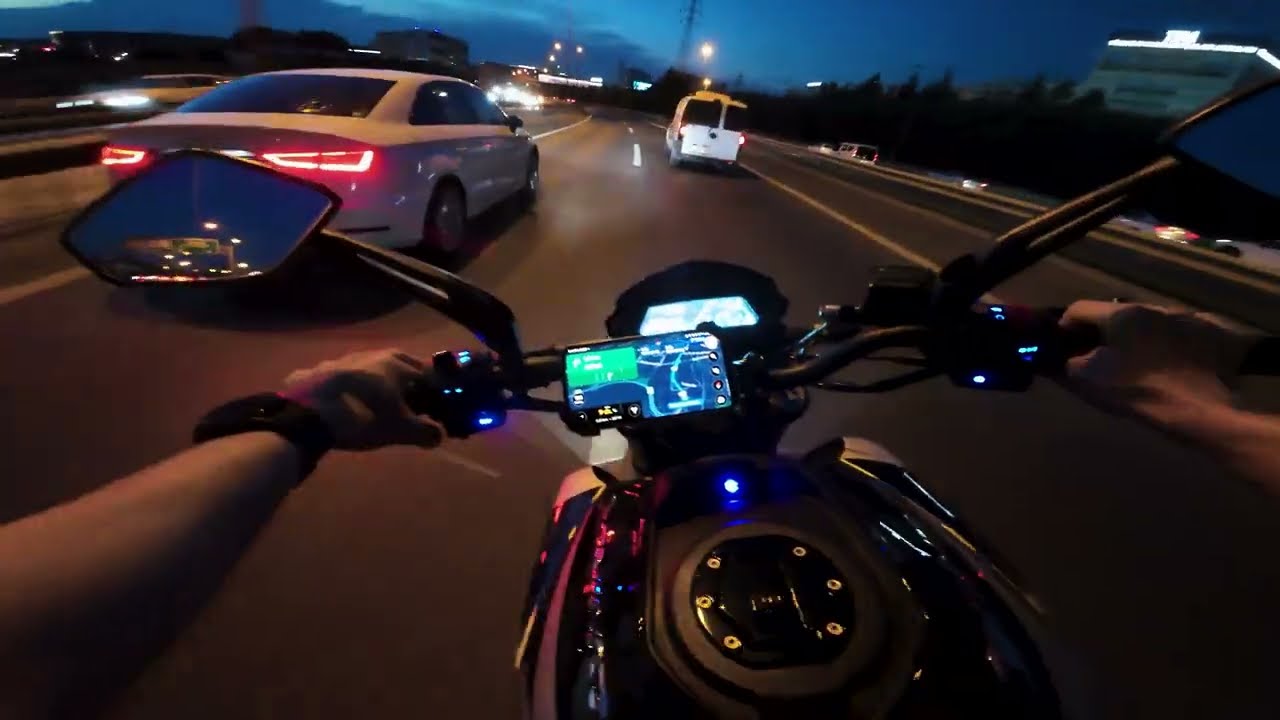 AKŞAM TRAFİĞİ | DOMİNAR 250 | PURE SOUND [4K POV DRIVE]