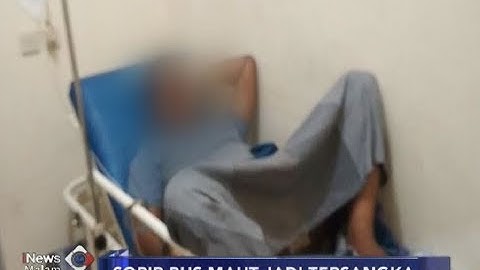 Sopir Bus Kecelakaan Maut Tanjakan Emen Ditetapkan Sebagai Tersangka - iNews Malam 11/02