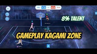 Gameplay Kagami Zone 8% Talent - Kuroko Street Rivals Indonesia screenshot 1