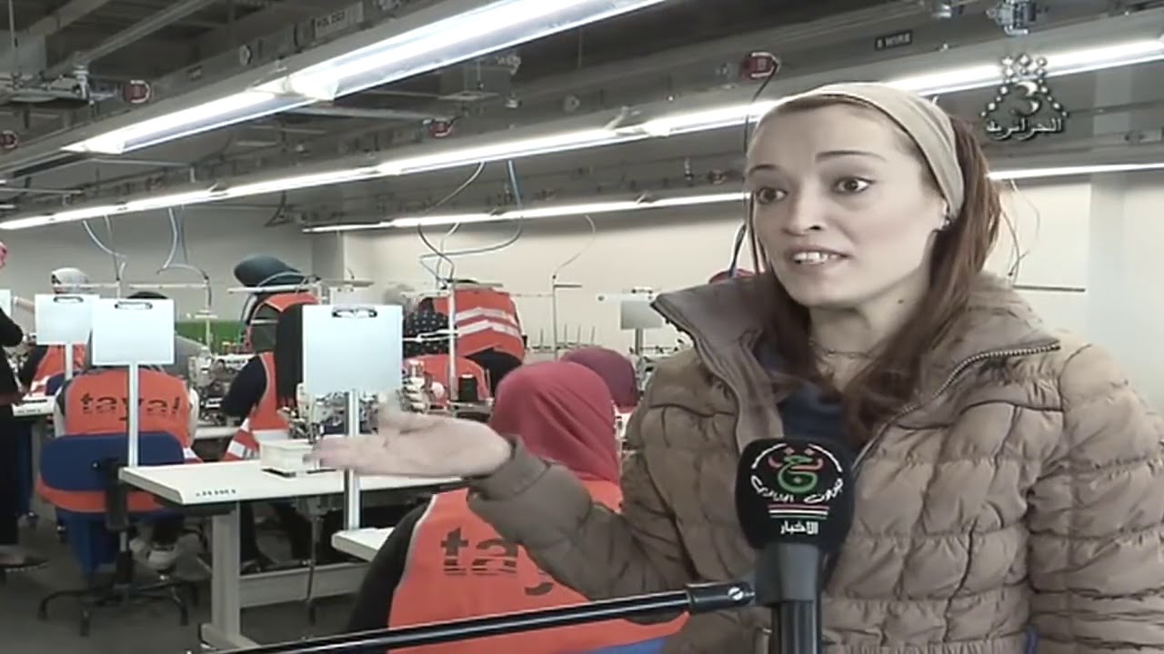 الجزائر   غليزان  مصنع النسيج سيدي خطاب أكبر مصنع في إفريقيا بشراكة جزائرية تركية